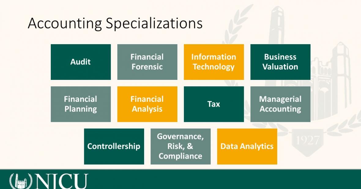 ACCOUNTING SPECIALIZATIONS