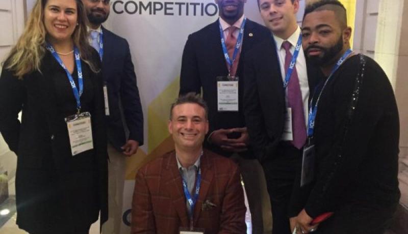 NJCU students competed in the 13th annual International Chamber of Commerce’s (ICC) International Commercial Mediation Competition. 