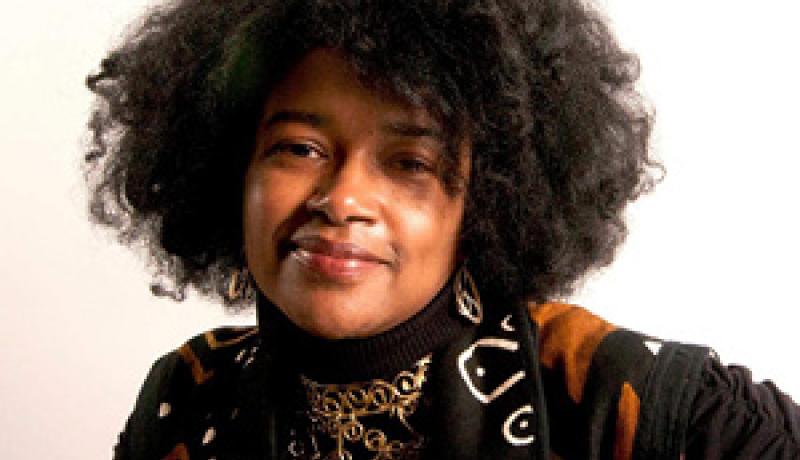 Portrait of the author of "The Scarf Diaries," NJCU Professor Antoinette Ellis-Williams