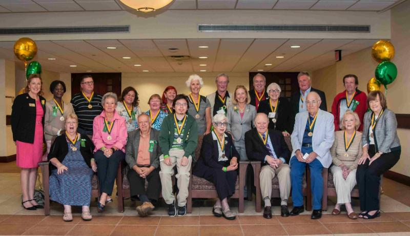 Group of alumni at first ever NJCU day