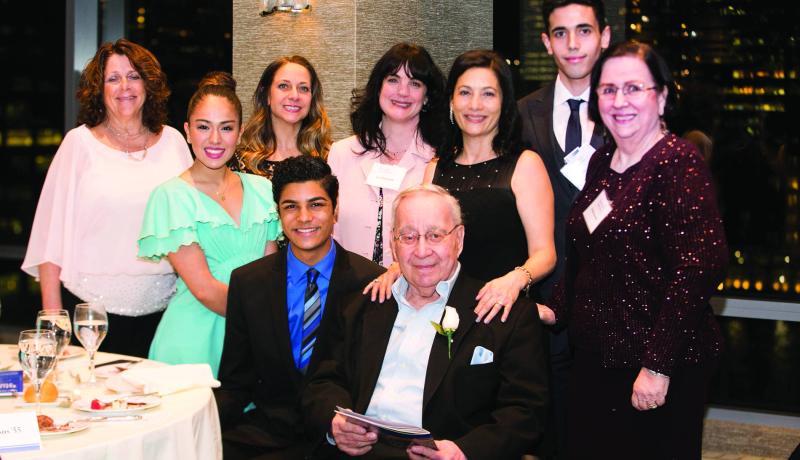 Group posing at the Blueprint for Tomorrow Gala.
