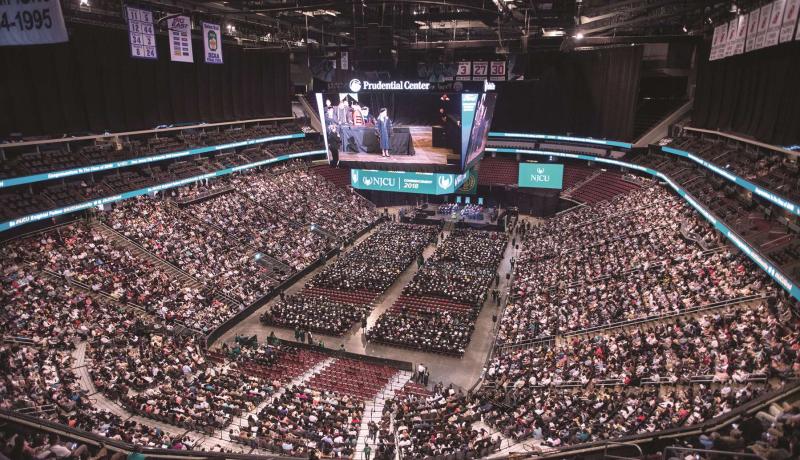 NJCU Commencement ceremony at the Prudential Center in Newark, NJ.