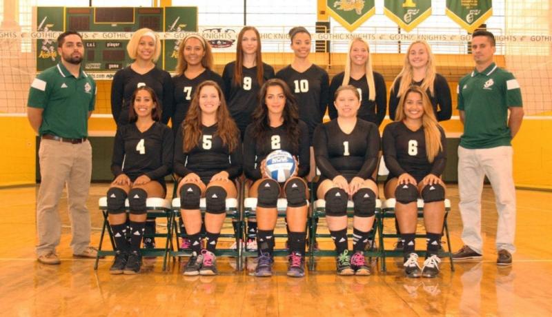 2015-2016 NJCU women's volleyball team earns the AVCA Team Academic Award for the first time in the program's history.