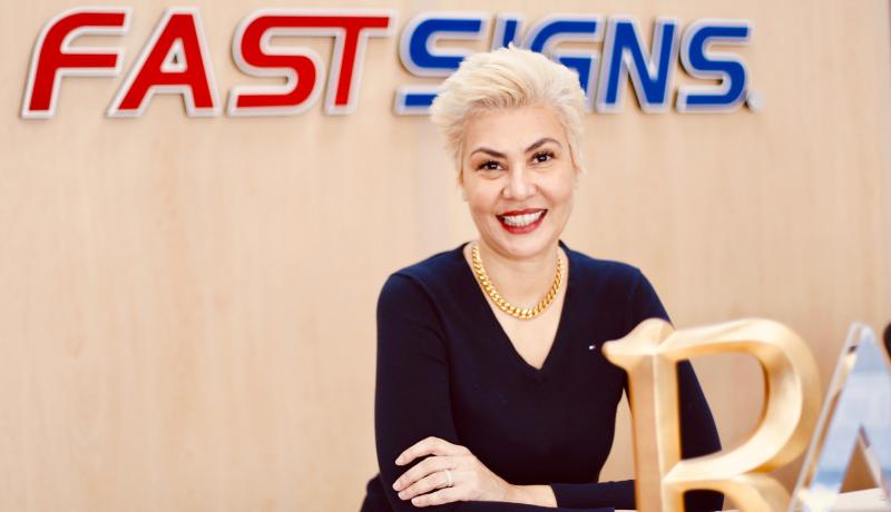 Nikki Taheri, FastSigns 