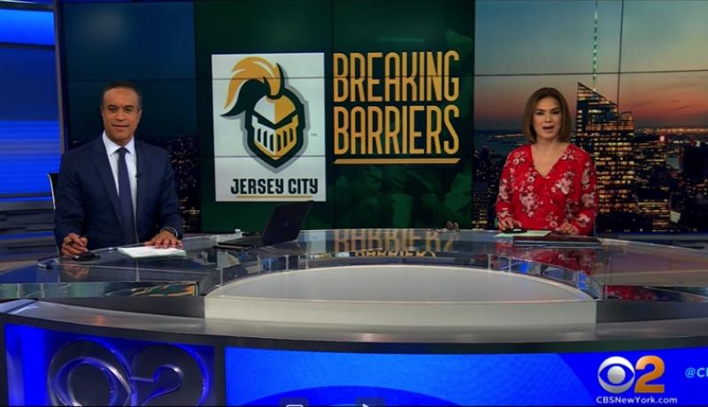 NJCU on CBS Television in New York City