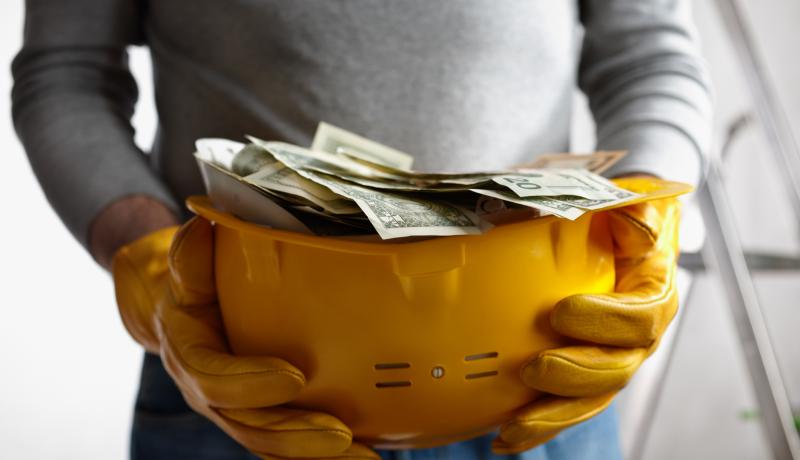 hardhat profit - stock photo GettyImages-152988221