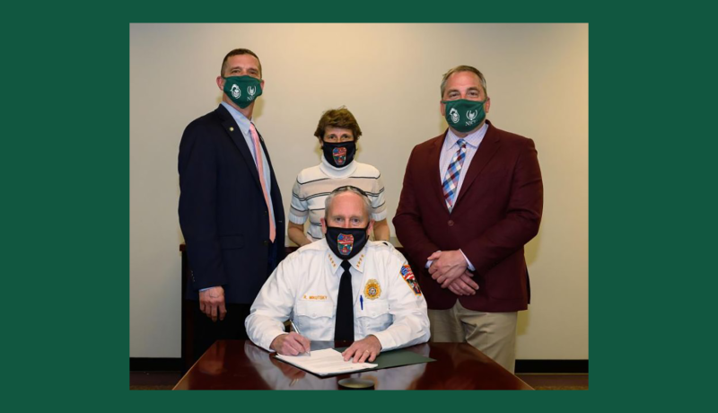 Fire Science MOU Signing (2021.04)