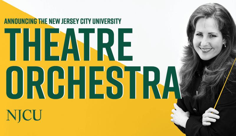 Theatre Orchestra Graphic With Amy Duran Photo