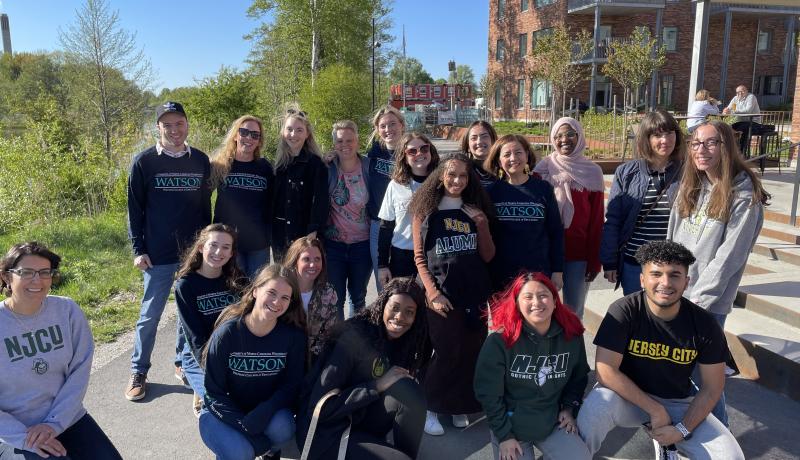 Swedish field experience group photo