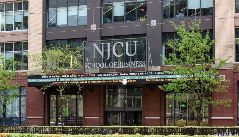 school of business building front