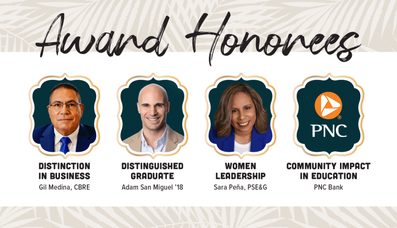 Leaders and Legends Gala Award winners