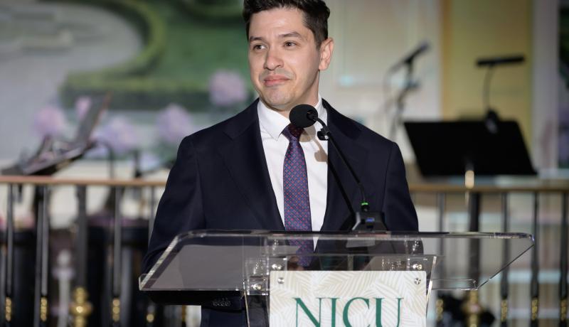 President Acebo at the 2025 Leaders and Legends Gala