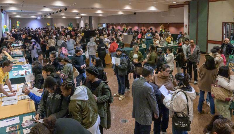 The Multipurpose Room during the Fall 2024 Open House