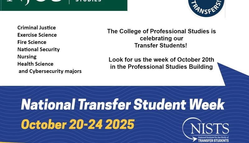 National Transfer Student week graphic