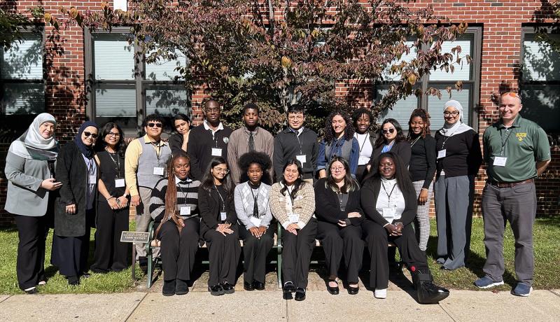 NJCU students, faculty, and staff at the 58th Annual MACUB Conference