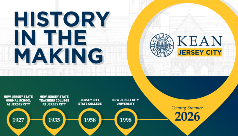 History in the Making campus banner
