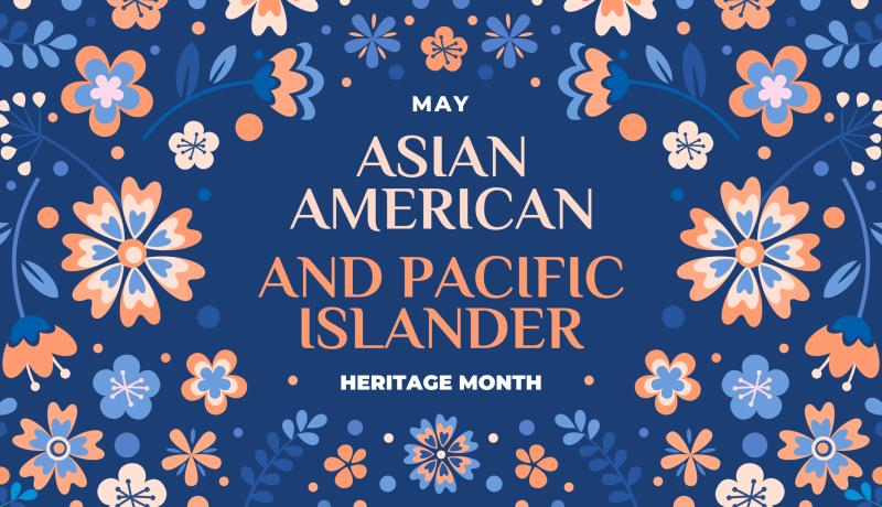 AAPI Month celebratory graphic
