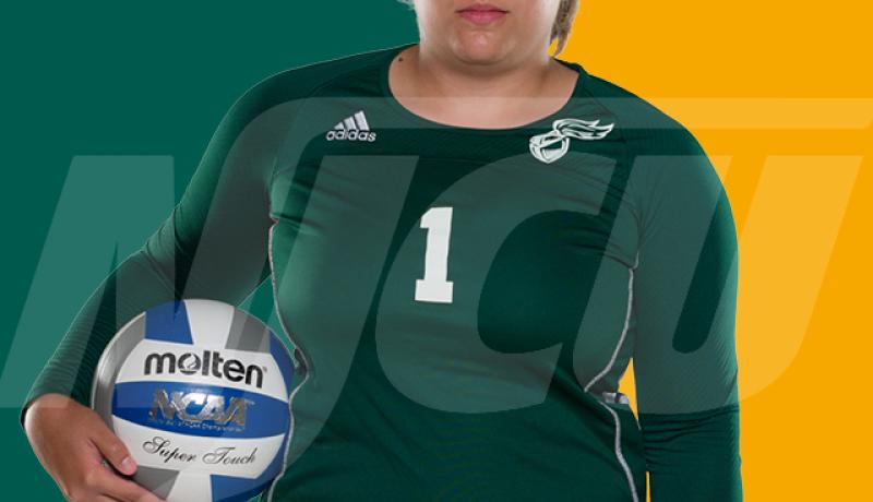 New Jersey City University women's volleyball senior setter and team captain Rachel McIntyre (Drexel Hill, PA/Upper Darby) has been voted to the 2017  CoSIDA Academic All-District® 2 Division III Women's Volleyball First Team.