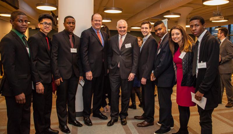 The NJCU School of Business has recently partnered with the Development School for Youth – All Stars Project, Inc., and hosted an orientation March 1 for the students and their mentors. 