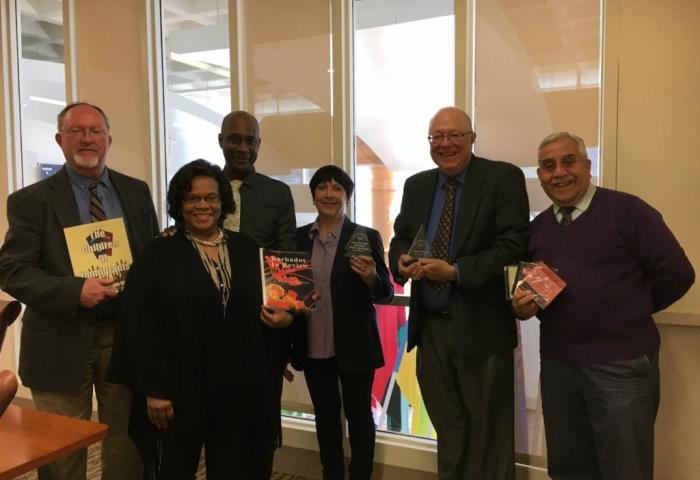 William Anderson Gittens ’95 visiting the faculty and staff who guided and mentored him during his formative years.