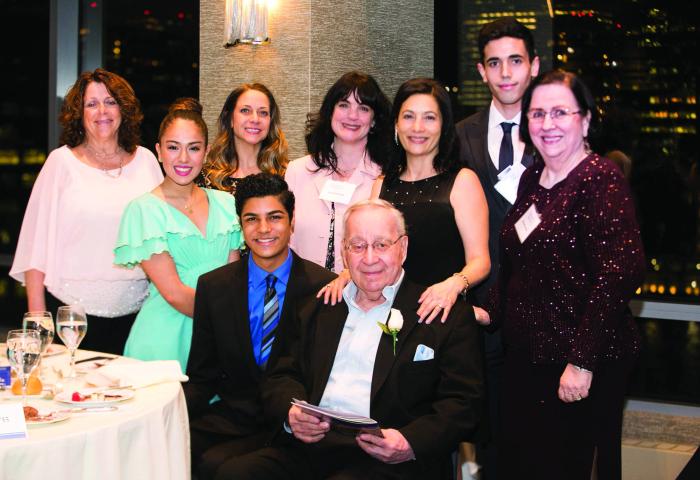 Group posing at the Blueprint for Tomorrow Gala.