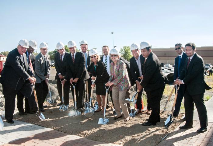 Breaking ground on new West Campus Village Residence Hall