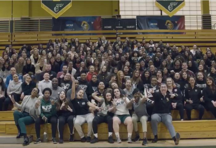 National Girls and Women in Sports Day at NJCU group photo 2020