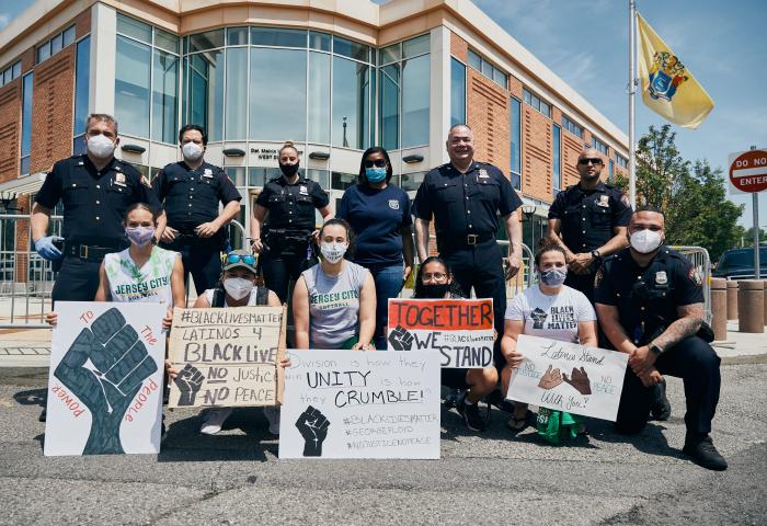 2020.06-06 NJCU Solidarity March (Student-Athletes & Staff with JCPD) 1