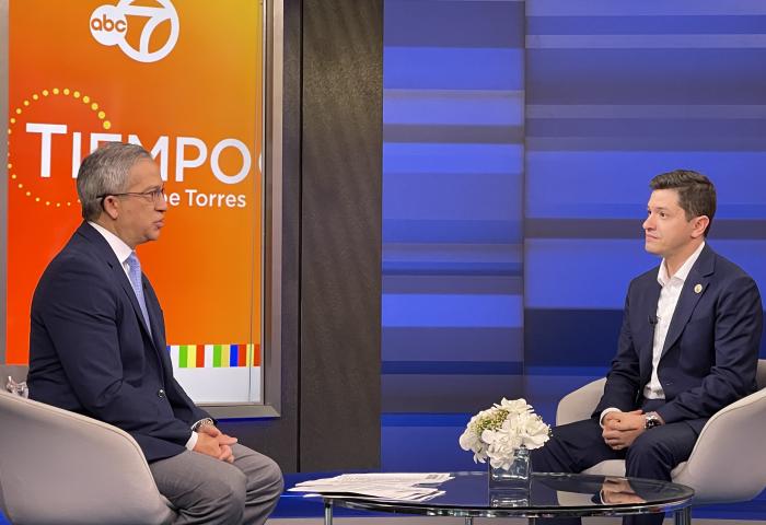 President Andrés Acebo to Appear on "Tiempo" with Joe Torres