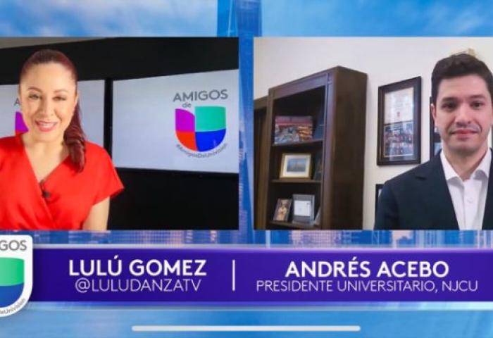 Andres Acebo on Univision