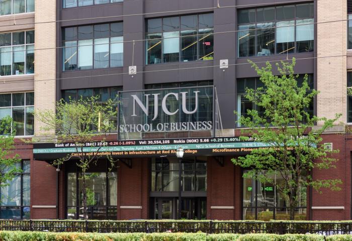 school of business building front