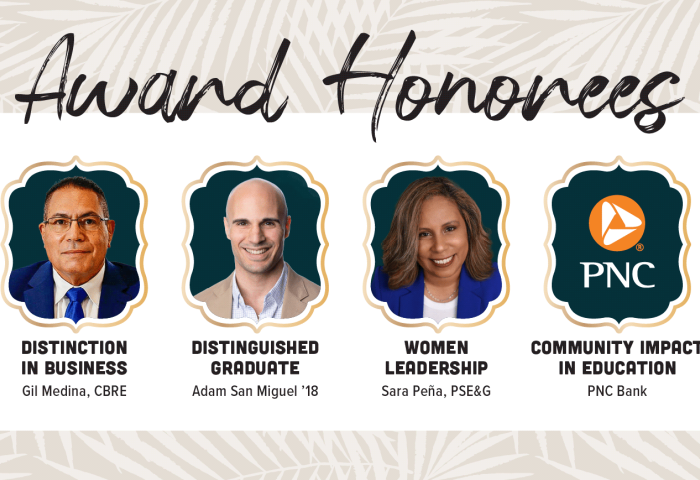 Leaders and Legends Gala Award winners