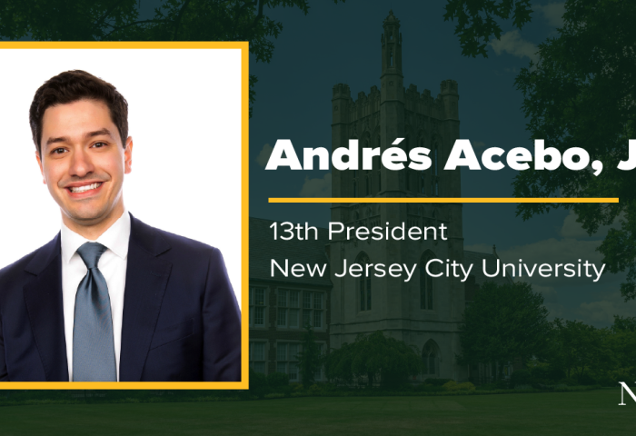 Graphic of President Acebo as 13th president