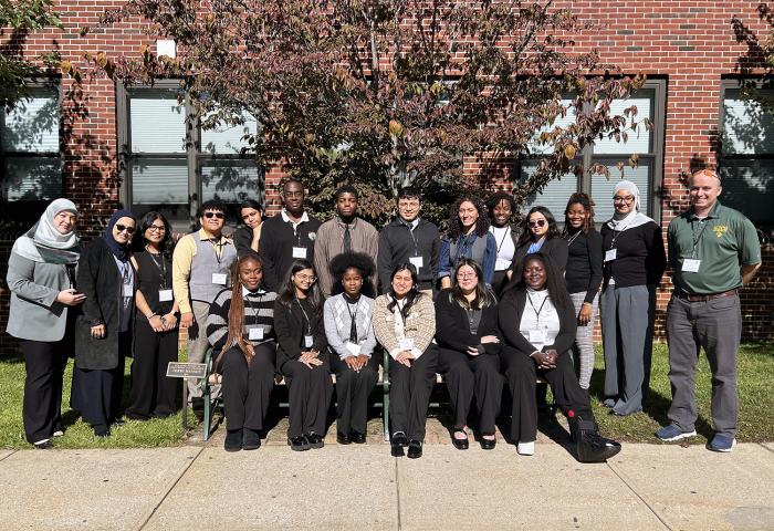 NJCU students, faculty, and staff at the 58th Annual MACUB Conference