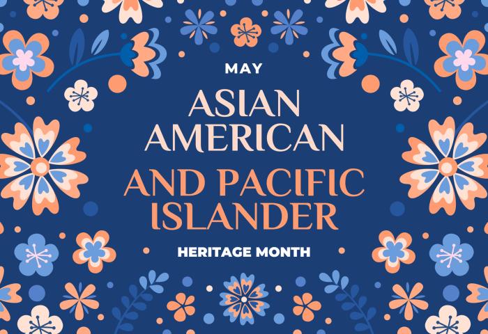 AAPI Month celebratory graphic