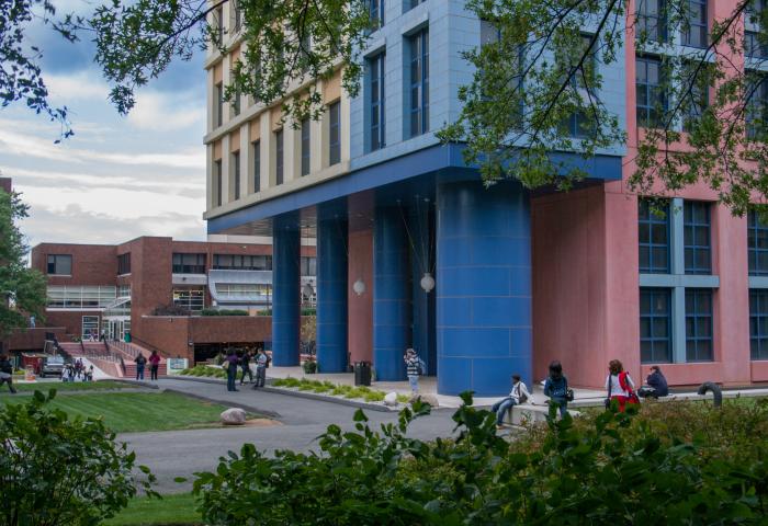 Karnoutsos Hall and Gilligan Student Union on the NJCU main campus