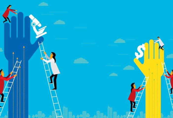 Upward Mobility Illustration