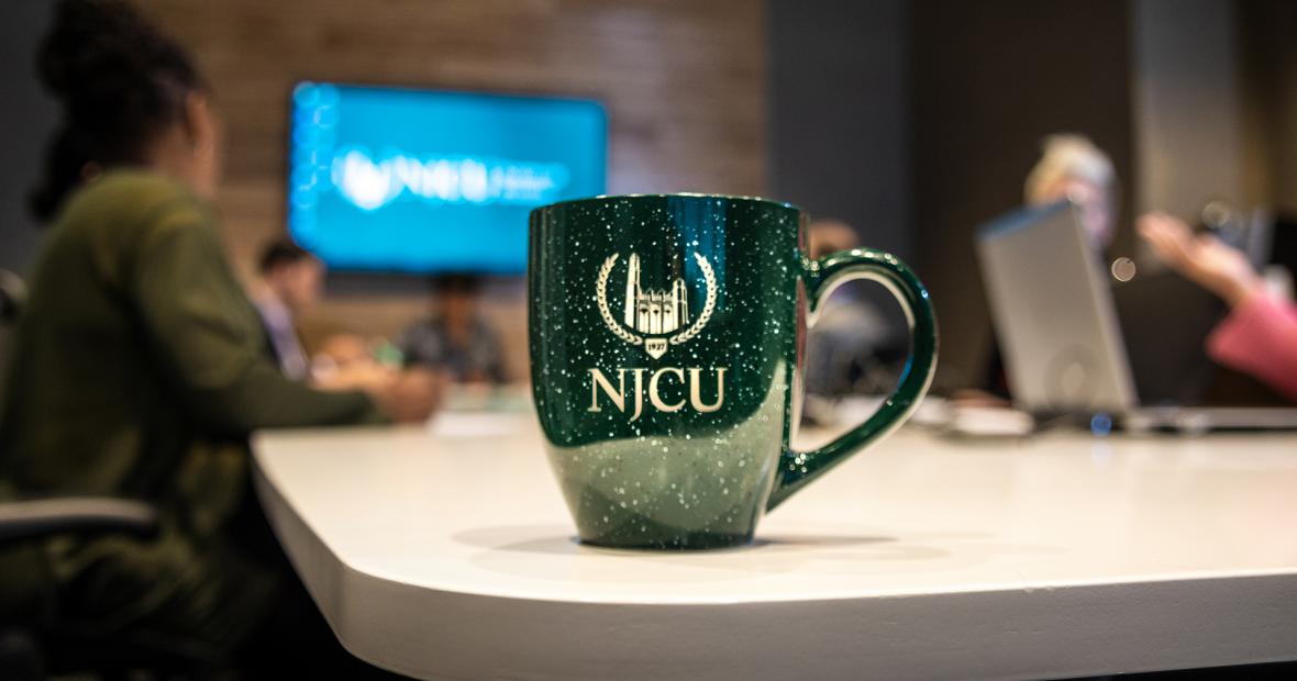NJCU Brand coffee mug