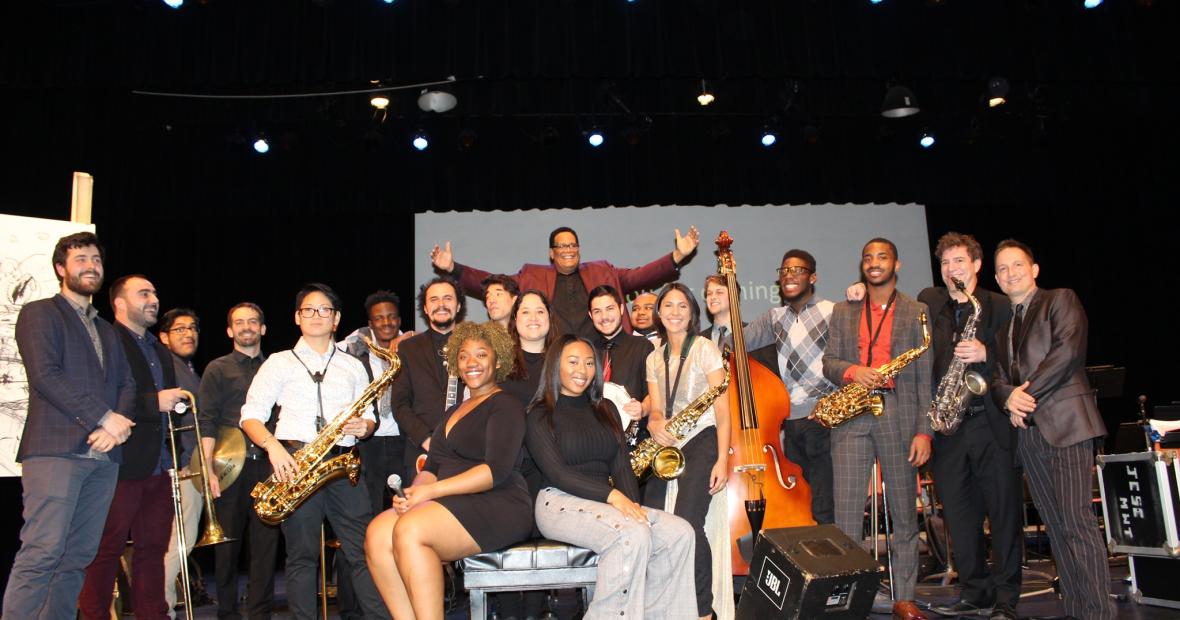 NJCU Vocal Jazz Ensemble & Salsa Band Shine at End-of-Semester Celebration