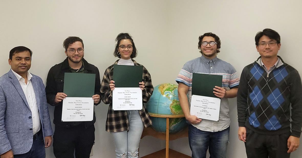 NJCU GIS Day 2021 map poster competition winners