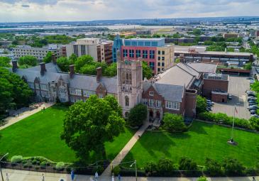 Campus from photographed by Drone