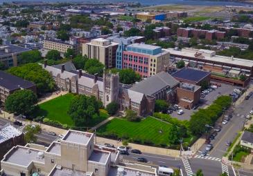 NJCU Campus photographed from Drone
