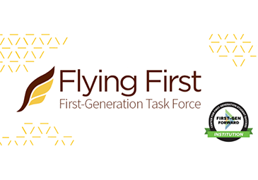 Logo for the Flying First Generation Symposium