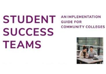 Student Success Teams, An implementation guide for community colleges