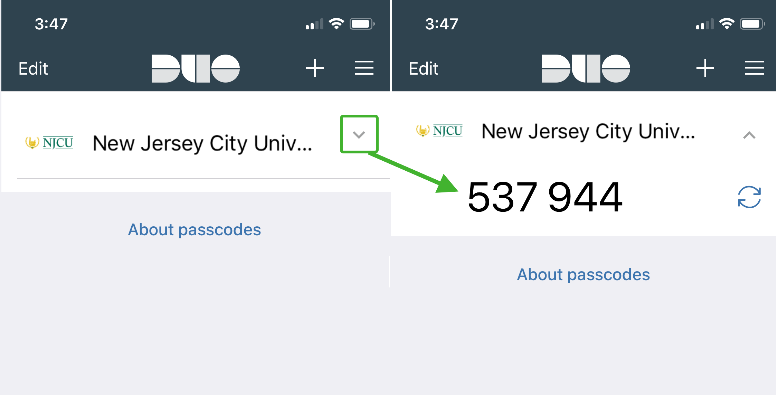 DUO (2-Factor Authentication) | New Jersey City University