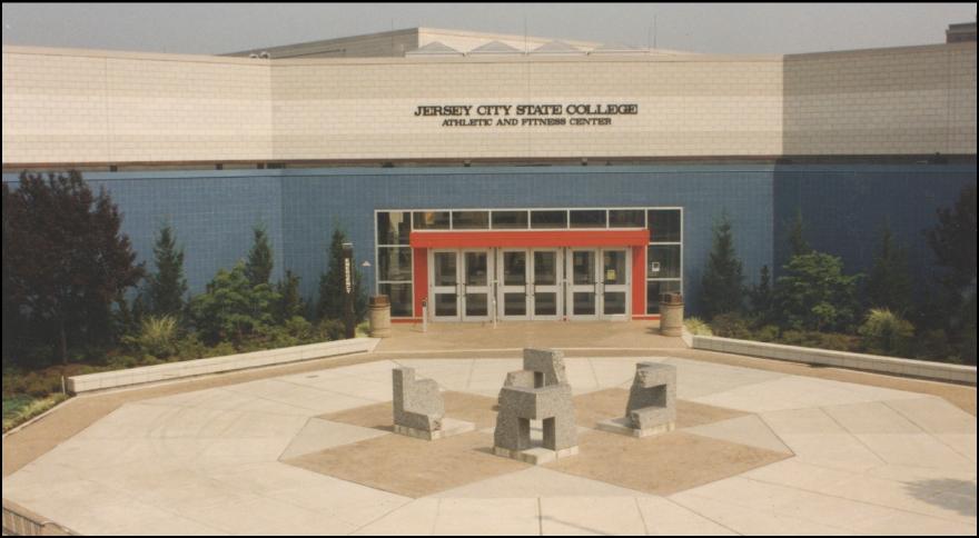 External view of the Athletic and Fitness Center.