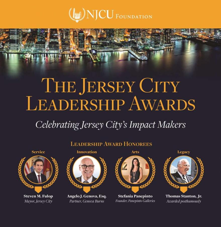 Ad for The Jersey City Leadership Awards.