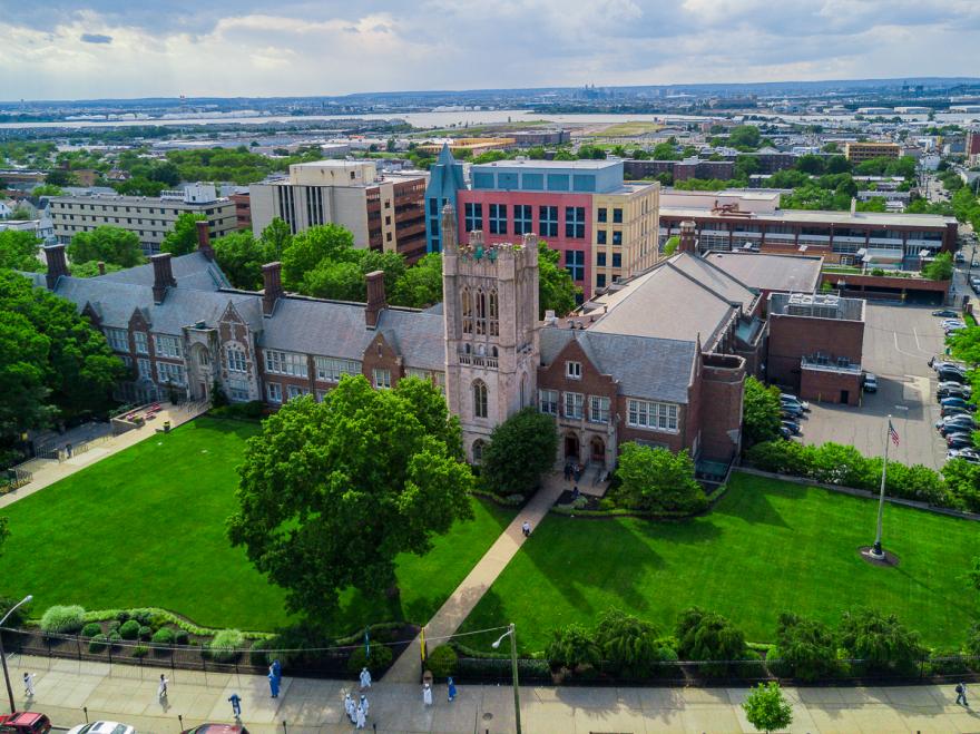 Campus from photographed by Drone