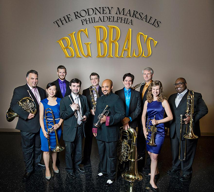Rodney Marsalis and band standing for group photo