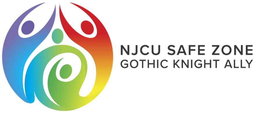 NJCU Safe Zone Gothic Knight Ally Logo